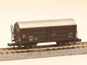 DSB Hs-t, His or Hims In 1:160 N scale in Tan Fine Detail Plastic