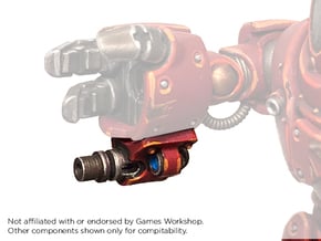 Castle Robot - Underslung Fist Blasters in Smooth Fine Detail Plastic