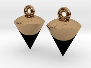 Plumb / Lot Earrings in Polished Brass