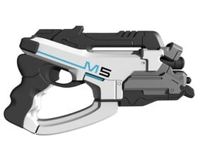 Mass Effect - 1:6 scale - M5 Phalanx in White Natural Versatile Plastic