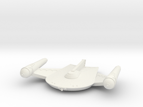 3788 Scale Romulan King Eagle Command Cruiser MGL in White Natural Versatile Plastic