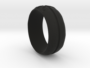 Basketball Ring in Black Premium Versatile Plastic: Extra Small