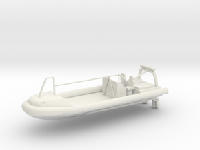 Fast Rescue Boat FRB 15C 1/72 in White Natural Versatile Plastic