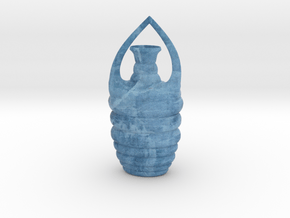 Vase B021908 in Full Color Sandstone