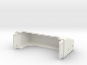 Tamiya Semi Truck Tapered Frame End - Type D in White Natural Versatile Plastic