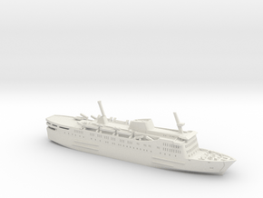 Express Olympia (1:1200) in White Natural Versatile Plastic: 1:1200