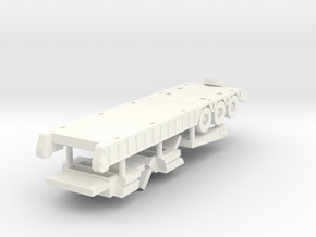 M870A1 Trailer in White Processed Versatile Plastic: 1:200