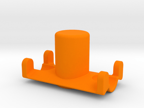 Safety Cap and Cradle Multi-Tool in Orange Processed Versatile Plastic