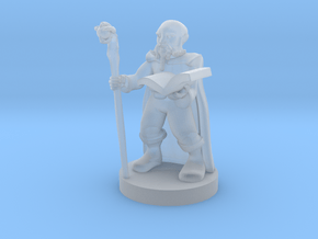 Gnome Wizard in Smooth Fine Detail Plastic