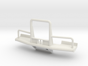 C500 Heavy Hauler Front Bumper V3 in White Natural Versatile Plastic