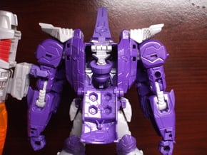 Transforming Neck Unit for TR Galvatron in Smooth Fine Detail Plastic