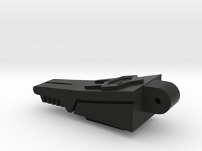 Back Spike Thruster for TR Galvatron in Black Premium Versatile Plastic