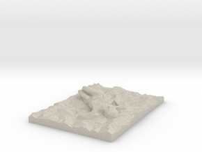 Sleeping Beauty Lowpoly in Natural Sandstone: Extra Small
