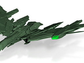Romulan FireBird Class  HvyCruiser in Tan Fine Detail Plastic