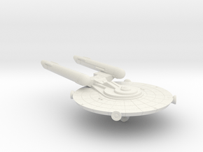 3788 Scale Federation New Scout Cruiser WEM in White Natural Versatile Plastic
