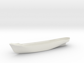 Coaster MS Batavier V Hull 1/200 for mini RC in White Natural Versatile Plastic: 1:200