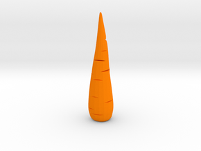 Carrot in Orange Processed Versatile Plastic
