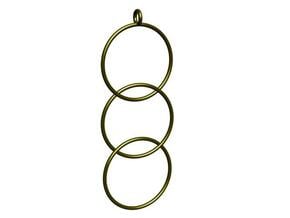 Interlaced Circles v2 in 14K Yellow Gold