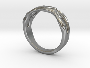 Organic Ring in Natural Silver: 10.5 / 62.75