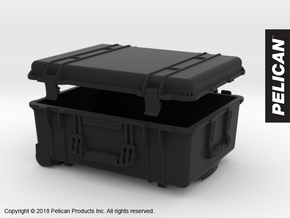 PC10001 Pelican 1560 large case 1:10th scale in Black Natural Versatile Plastic