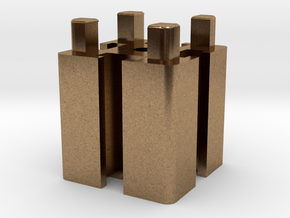 Prototype Blocks in Natural Brass