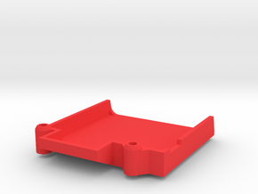 Tamiya Terra Scorcher Custom ESC Tray in Red Processed Versatile Plastic