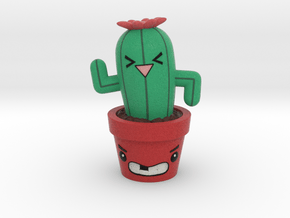 Cactus Desk Friend in Full Color Sandstone