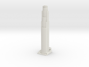 US Bank Tower (1:2000) in White Natural Versatile Plastic