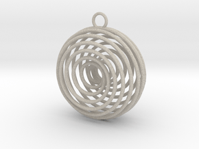 Vortex Pendant in Natural Sandstone