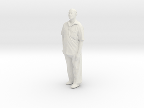 Printle OS Homme 181 P - 1/32 in White Natural Versatile Plastic