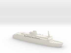 15cm Long MV St George in White Natural Versatile Plastic