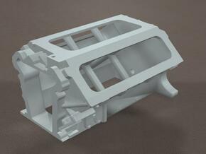 1/12 Scale 426 Hemi block in White Natural Versatile Plastic