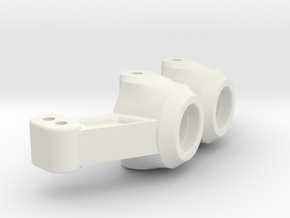 TC4 Steering Hub for DCV/DCJ Conversion in White Natural Versatile Plastic
