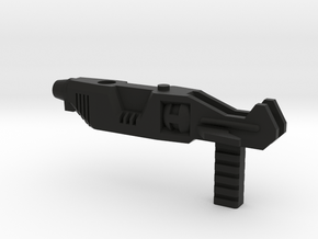 Rifle / Gun adapter for DX9 Carry Rodimus Prime in Black Natural Versatile Plastic
