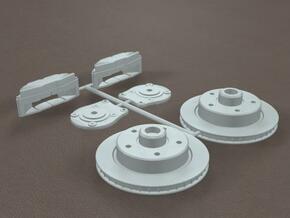 1/16 Generic Rear Disk Brake Kit in Tan Fine Detail Plastic