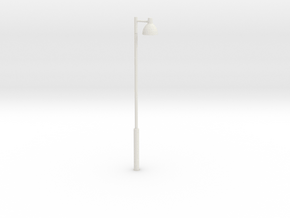 Louis Poulsen Toldbod 290 Pedestrian Pole Light in White Natural Versatile Plastic