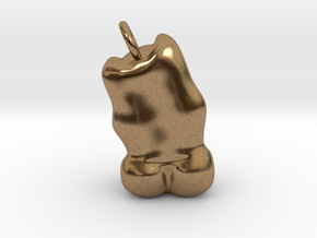 pendant: Kinder Froh "Coquette"  in Natural Brass