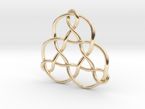 3p3dkn Pendant in 14K Yellow Gold