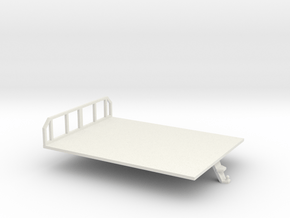1/50th Morooka platform bed in White Natural Versatile Plastic