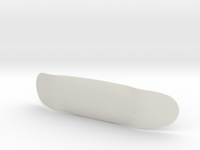 Popsicle Mini SkateBoard 12 x  3-size in White Natural Versatile Plastic