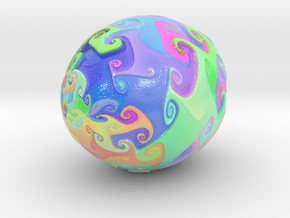 Color Dance 5-10-15-22 cm in Glossy Full Color Sandstone: Extra Small