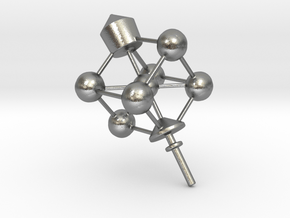 Dreidel Crystal Structure in Natural Silver