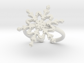Snowflake ring 2 h21d165a adjustable 39 in White Premium Versatile Plastic