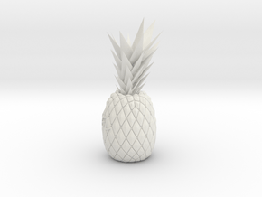 Customize pineapple in White Natural Versatile Plastic
