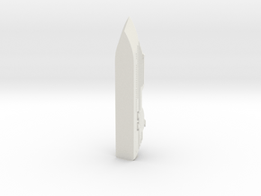 Miniature Seabourn Odessey - 10cm in White Natural Versatile Plastic