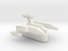 3788 Scale Lyran Light Tactical Transport (LTT) CV in White Natural Versatile Plastic