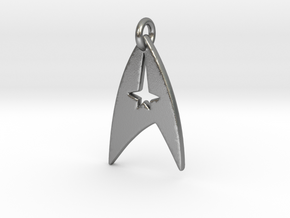 Star Trek - Starfleet Command (Pendant) in Natural Silver