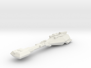 3788 Scale Trobrin Refitted Gunboat Tender (PFT+) in White Natural Versatile Plastic