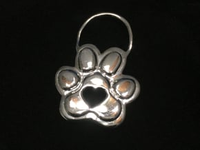 Simply Paw*fect in Polished Silver