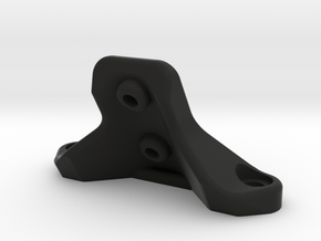 B6.1 / B6 Low Front Wing Mount in Black Natural Versatile Plastic